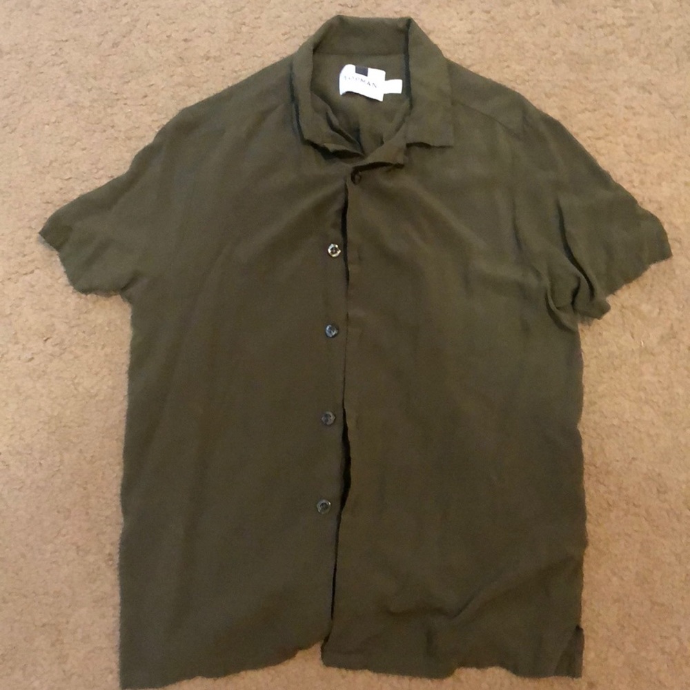 Small Topman Button down short sleeved shirt